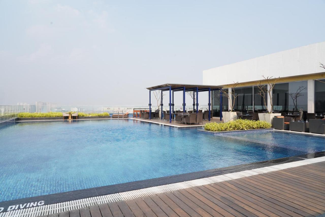 Marriott Executive Apartments Hyderabad Eksteriør billede